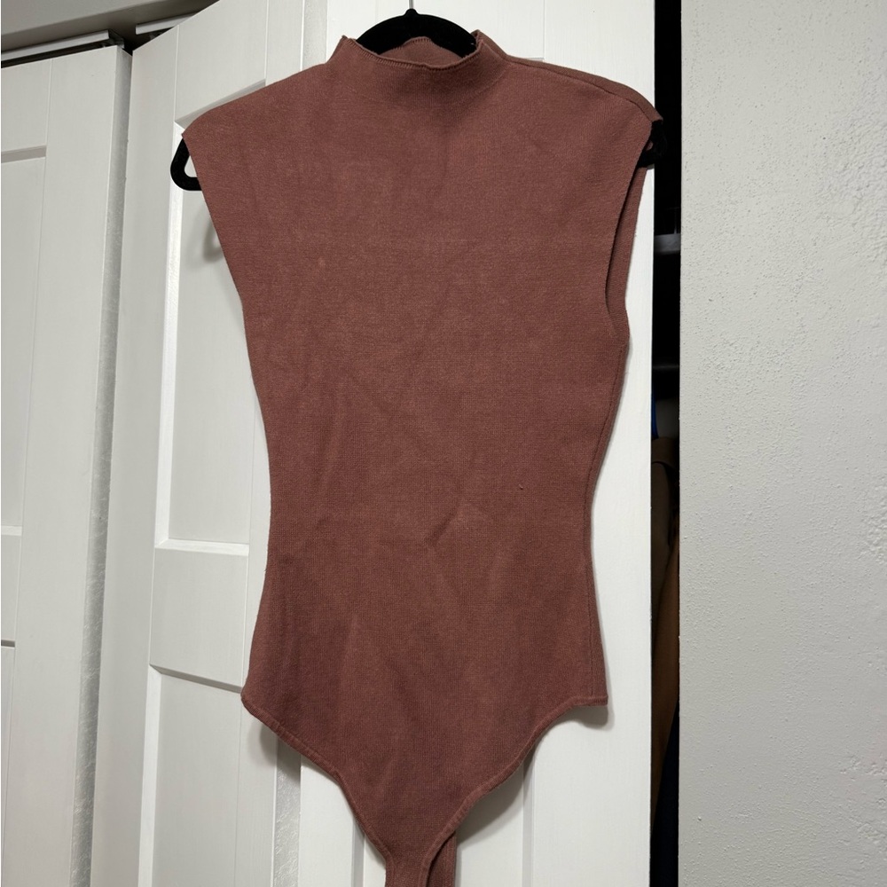 Abercrombie & Fitch Mauve Bodysuit
